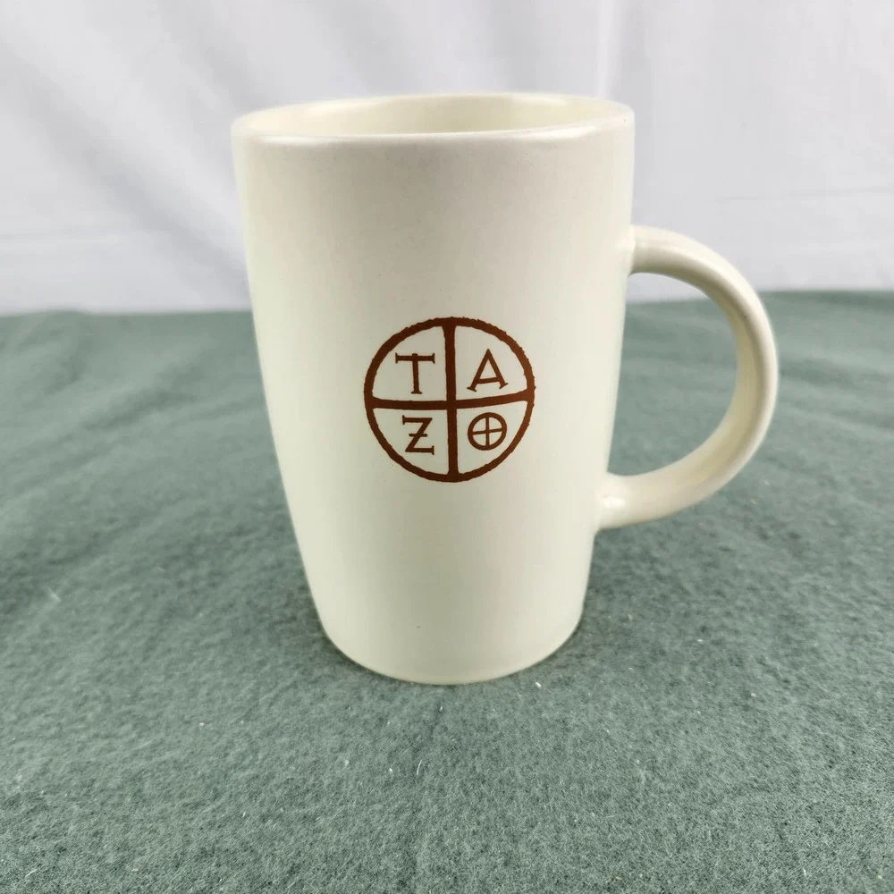 Starbucks TAZO Logo Coffee‎ Tea Mug 11.8 oz 2012